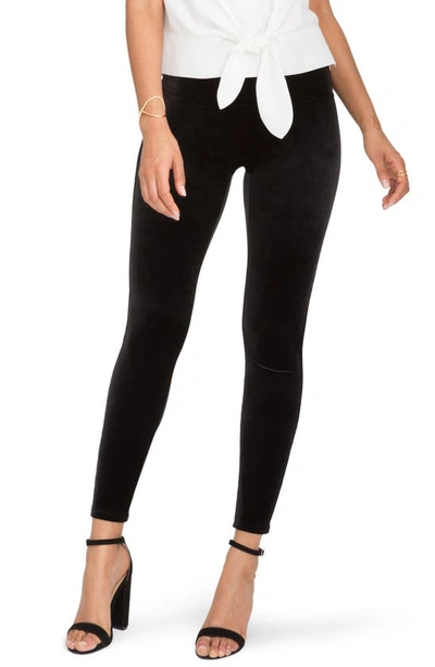 Shop Spanx Velvet Leggings In Black