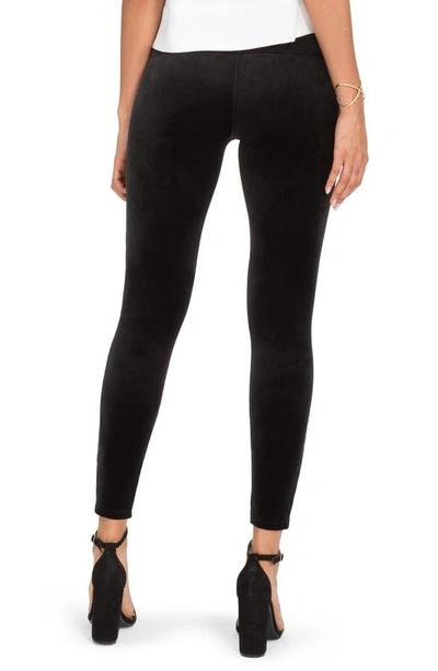 Shop Spanx ® Velvet Leggings In Black