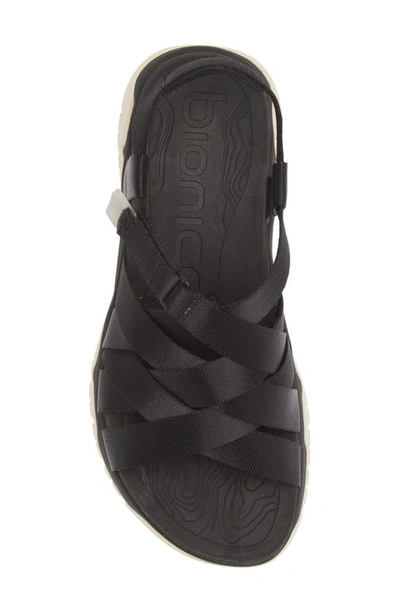 Shop Bionica Nala Strappy Sandal In Black
