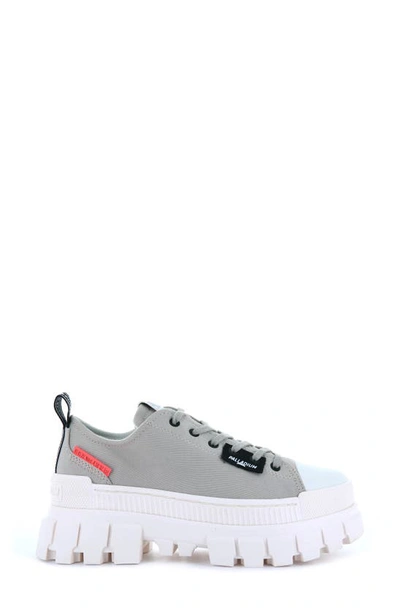 Shop Palladium Revolt Lo Tx Platform Sneaker In String