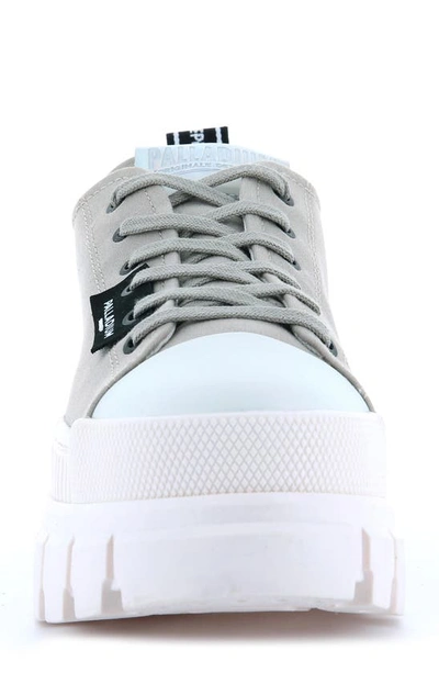 Palladium Revolt Lo Tx Platform Sneaker In String