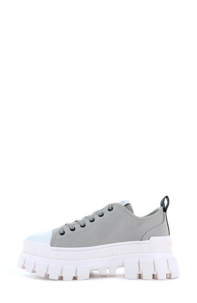 Palladium Revolt Lo Tx Platform Sneaker In String