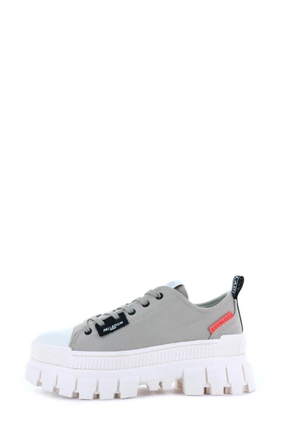 Palladium Revolt Lo Tx Platform Sneaker In String