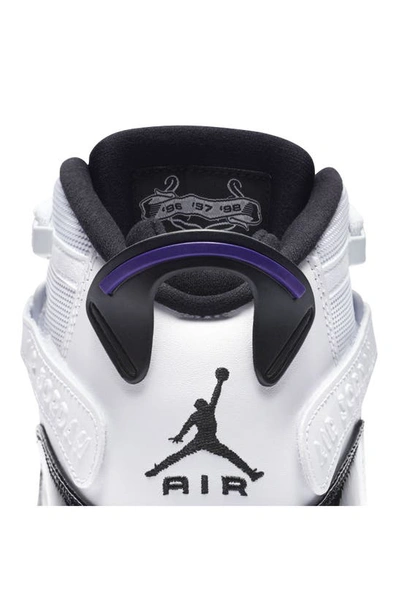Shop Nike Jordan 6 Rings Sneaker In White/ Black/ Dark Concord