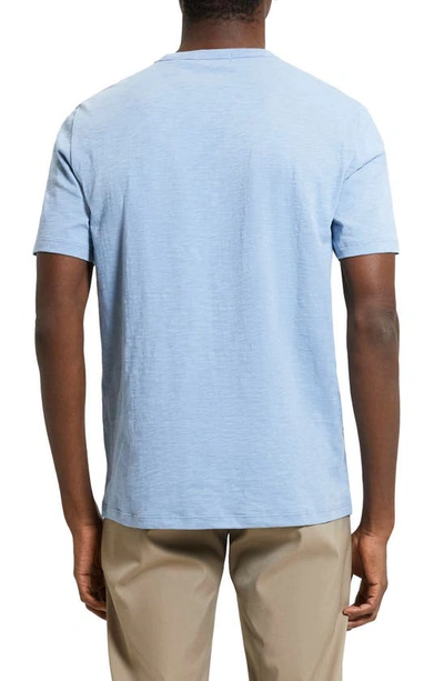 Shop Theory Cosmo Solid Crewneck T-shirt In Heron - 0pw