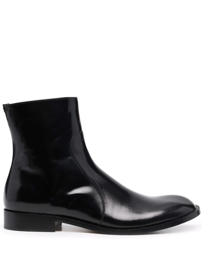 Shop Maison Margiela Ankle-length Boots In Black