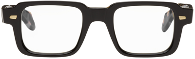 Shop Cutler And Gross Tortoiseshell 1393 Glasses In Black/camo