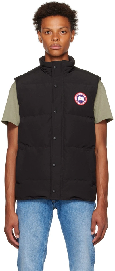 Shop Canada Goose Black Garson Down Vest