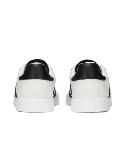 Shop Dolce & Gabbana Sorrento Slip-on Sneakers In White