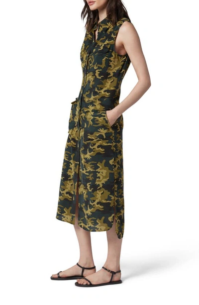 Shop Equipment Parkin Print Sleeveless Midi Dress In Scarab Multi