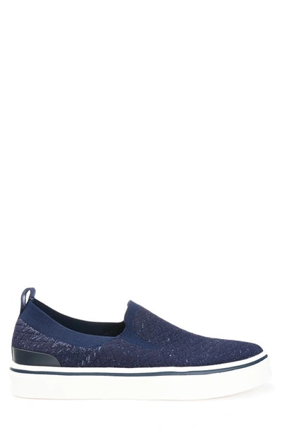 Shop Vance Co. Hamlin Knit Slip-on Sneaker In Blue