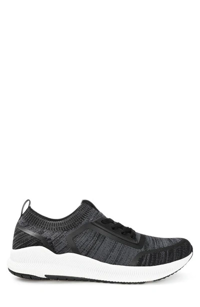 Shop Vance Co. Vance Co Keller Knit Athleisure Sneaker In Black