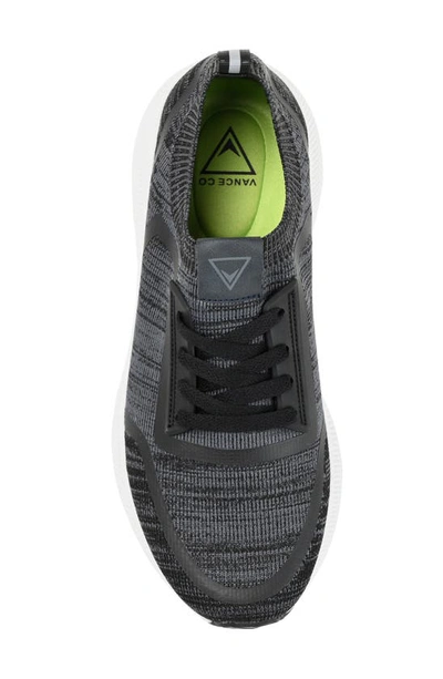 Vance Co. Vance Co Keller Knit Athleisure Sneaker In Black