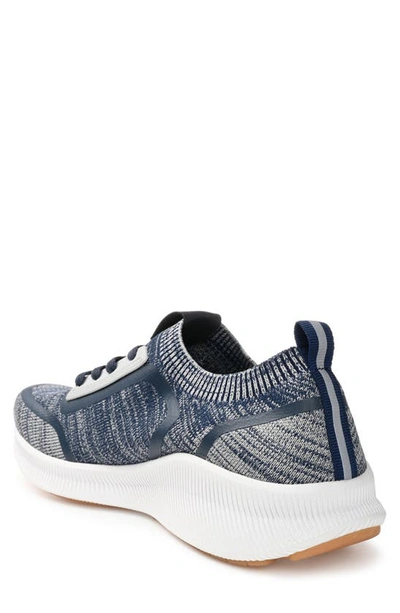 Shop Vance Co. Vance Co Keller Knit Athleisure Sneaker In Blue