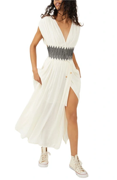 free people white maxi dress