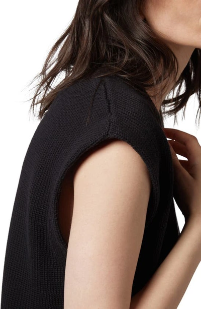 Shop Equipment Lorin Sweater Vest In True Black
