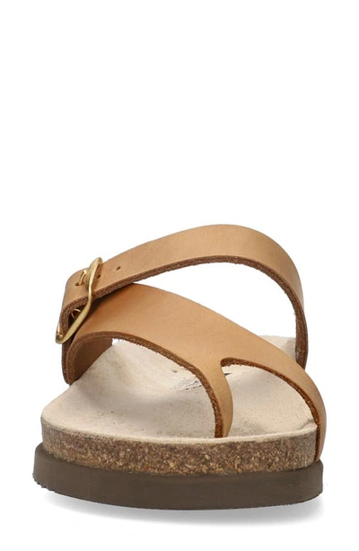 Shop Mephisto 'helen' Sandal In Camel Scratch Leather
