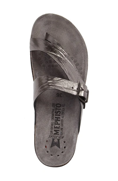 Shop Mephisto 'helen' Sandal In Grey Etna
