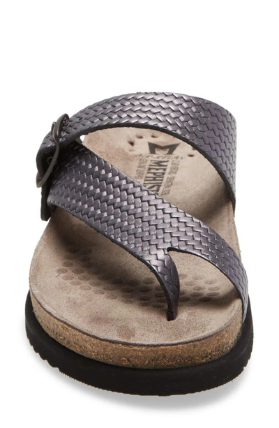 Shop Mephisto 'helen' Sandal In Grey Twist