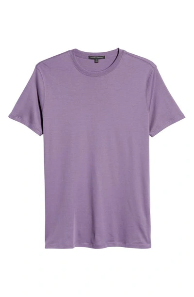 Shop Robert Barakett Georgia Crewneck T-shirt In Warm Purple