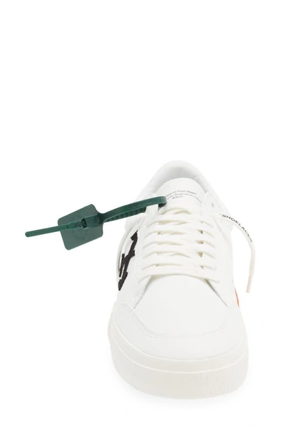 Shop Off-white Vulcanized Low Top Sneaker In White Black