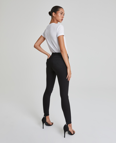 Shop Ag Jeans Farrah Ankle Seamless In Super Black