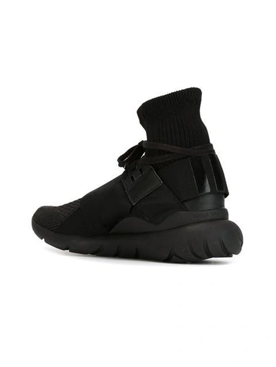 Shop Y-3 'qasa Elle Lace Knit' Sneakers