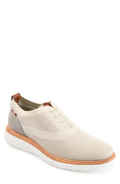 Shop Vance Co. Vance Co Lamont Knit Casual Oxford In Beige