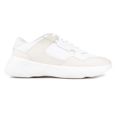 Pre-owned Hugo Boss Boss Damen Dean Run Joggingschuhe Sneaker Neutral