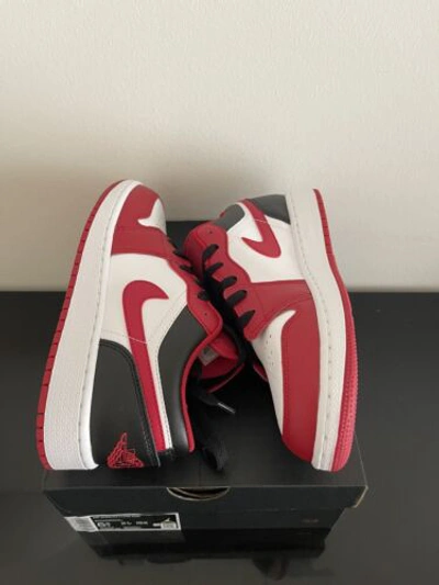 Pre-owned Nike Air Jordan 1 Low (gs) „reverse Chicago / Bulls“ - Grösse: Eu 38 - Neu