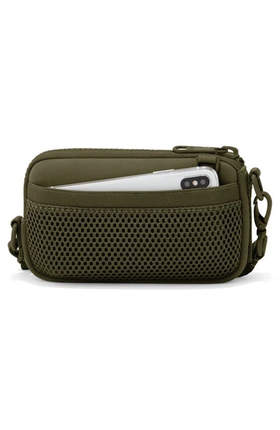 Dagne Dover Mara Phone Sling Crossbody Bag In Dark Moss