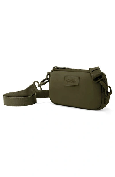 Dagne Dover Mara Phone Sling Crossbody Bag In Dark Moss