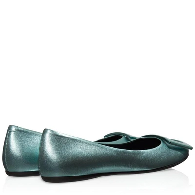 Shop Roger Vivier Gommette Ballerinas In Leather