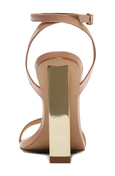 Shop Schutz Filipa Wedge Sandal In Rose Nude