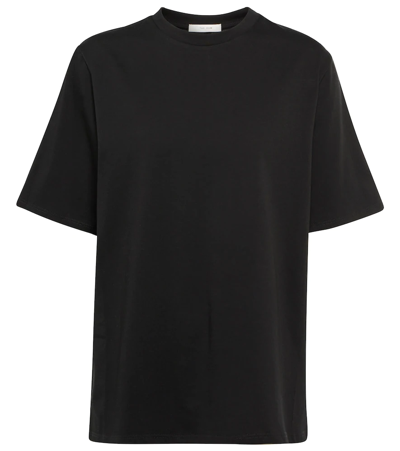 Shop The Row Chiara Cotton T-shirt In Black