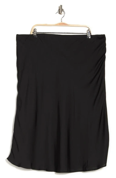 Nordstrom Rack Essential Bias Cut A line Skirt In Black ModeSens