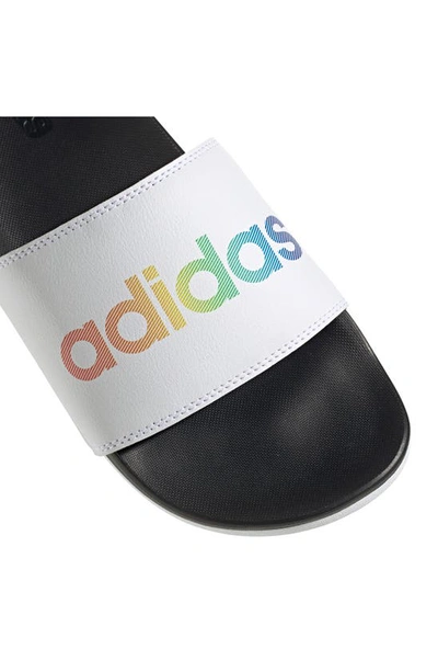 Shop Adidas Originals Adilette Comfort Sport Slide In Core Black