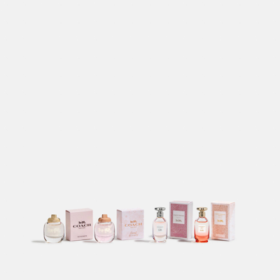 Shop Coach Outlet Eau De Parfum 4 Piece Minispray Gift Set In Multi