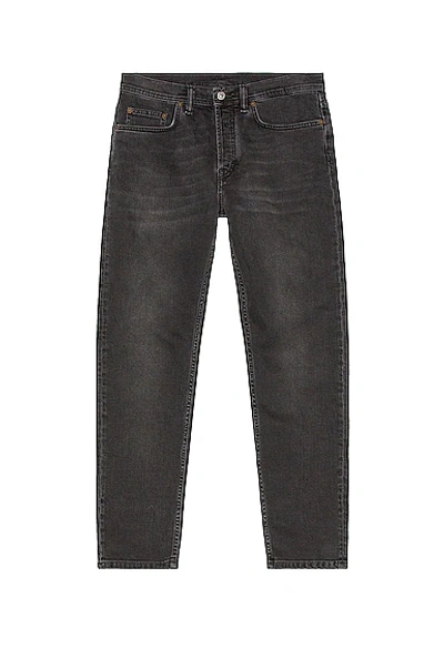 Acne Studios Straight Fit Jeans In Black