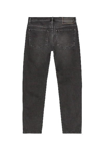 Acne Studios Straight Fit Jeans In Black