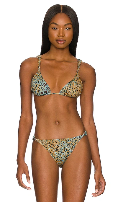 Ulla Johnson Women's Catalina Bikini Top In Multi | ModeSens