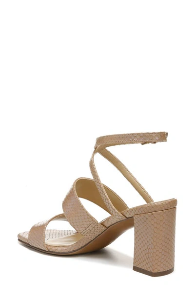 Naturalizer Trinity Block Heel Sandal In Taupe
