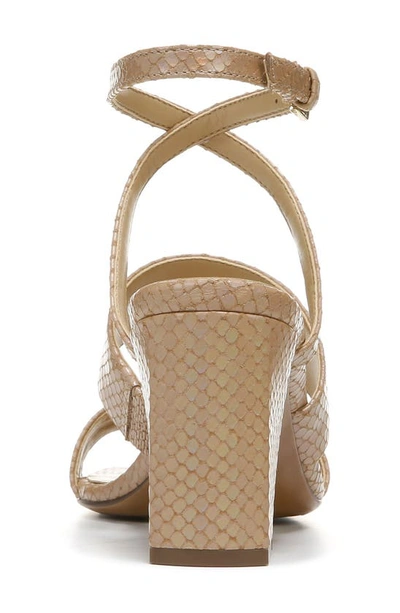 Naturalizer Trinity Block Heel Sandal In Taupe