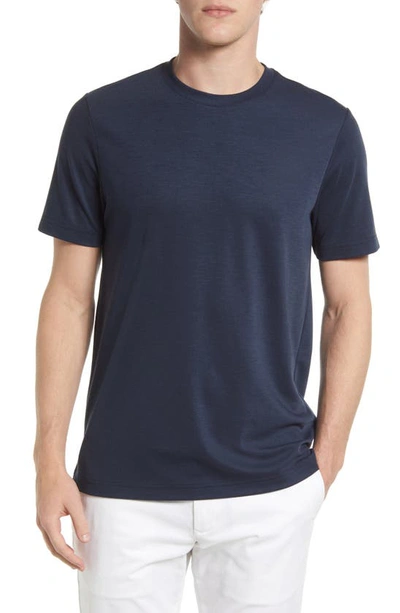 Shop Nordstrom Brrr° Tech T-shirt In Navy Blazer