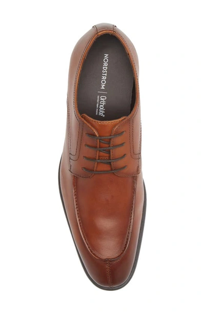 Shop Nordstrom Drew Apron Toe Blucher Derby In Brown