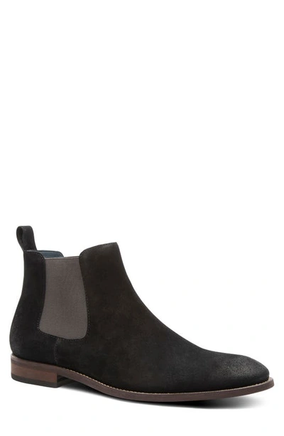 Shop Blake Mckay York Suede Chelsea Boot In Black Suede