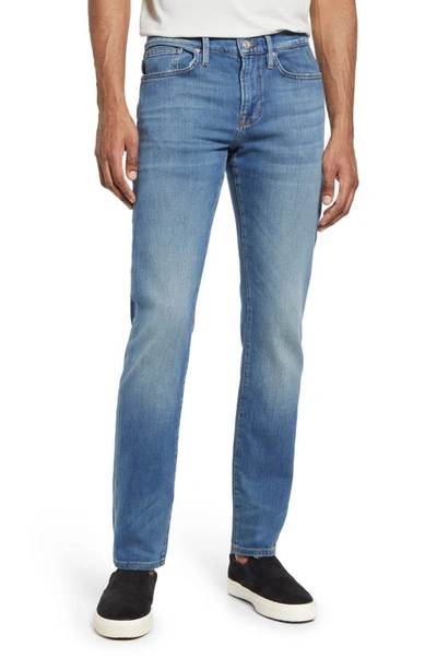 Shop Frame L'homme Slim Fit Jeans In Azul