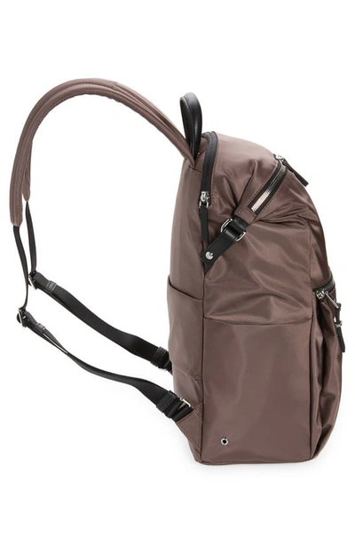 paige backpack tumi Womens Halsey Mink One Size : Electronics Expandable Zip around expansion adds 2.25 Renegade Backpack
