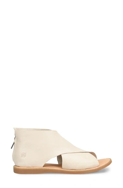 Shop Brn Iwa Sandal In White F/ G
