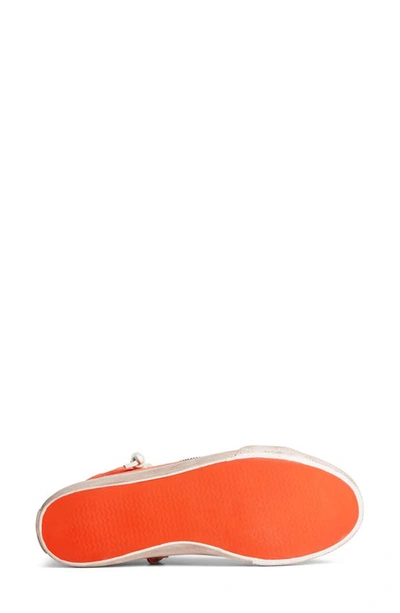 Shop Sperry X Rebecca Minkoff Washed Canvas High Top Sneaker In Orange